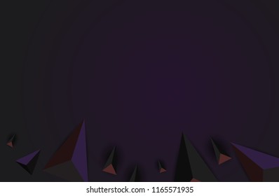 polygonal design / Abstract geometrical background.