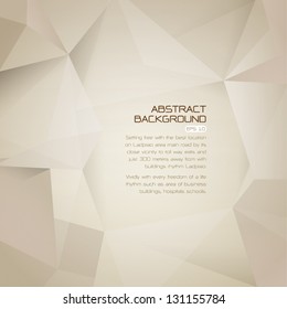 polygonal design / Abstract geometrical background