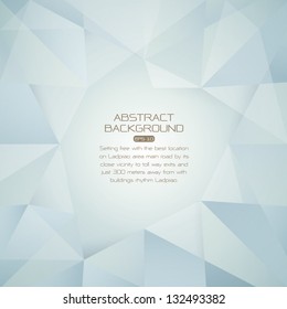 polygonal design / Abstract geometrical background