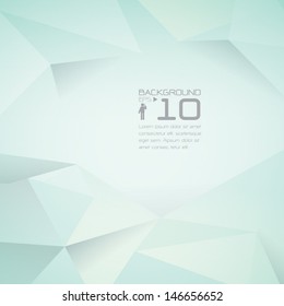 polygonal design / Abstract geometrical background. 