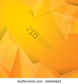 polygonal design / Abstract geometrical background. 