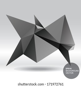 Polygonal design, Abstract geometrical background
