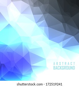 polygonal design , Abstract geometrical background