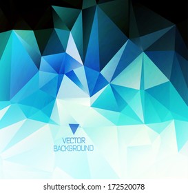 polygonal design / Abstract geometrical background