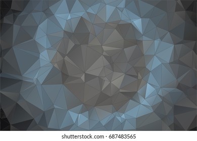 Polygonal Design. Background of triangles.Template for Cover, Banners, Poster, Postcards, Holiday, Business. Polygonal Design of Triangles. 
