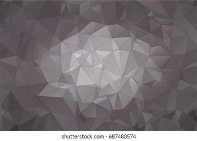 Polygonal Design. Background of triangles.Template for Cover, Banners, Poster, Postcards, Holiday, Business. Polygonal Design of Triangles. 