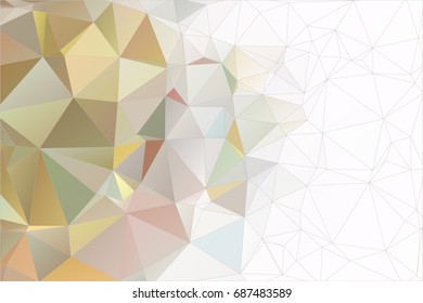 Polygonal Design. Background of triangles.Template for Cover, Banners, Poster, Postcards, Holiday, Business. Polygonal Design of Triangles. 