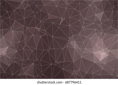 Polygonal Design. Background of triangles.Template for Cover, Banners, Poster, Postcards, Holiday, Business. Polygonal Design of Triangles. 