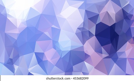 Polygonal flower background