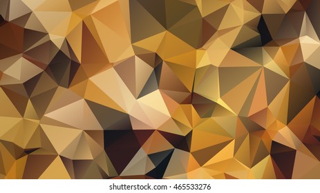 Polygonal flower background