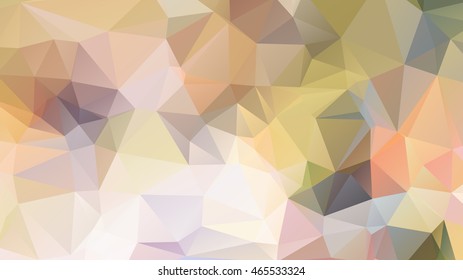 Polygonal flower background