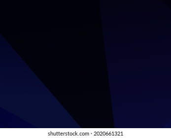 Fondo geométrico poligonal. Color azul oscuro, ilustración vectorial