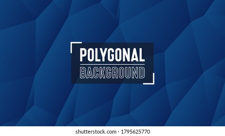 Fondo geométrico poligonal. Mosaico de triángulos bajos de poli. Resumen de cristales de fondo. 