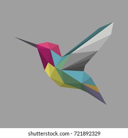 Polygonal geometric colibri