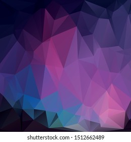 Polygonal and geometric Northern Light background triangle colored pattern sky