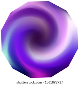 Polygonal gradient background. Futuristic backdrop in style of 90th, 80th, 70h. Trendy soft color pastel. Violet modern, natural cover for your creative projects and graphic design.