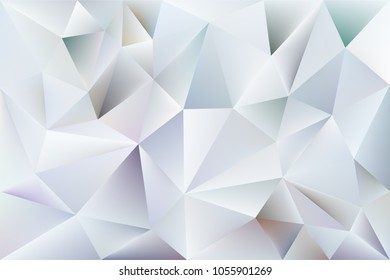 Polygonal gray background. Made in low poly technique