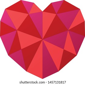 A polygonal heart. It's a first vector for me.