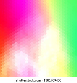 Polygonal Hex color  Gradient for Background. Texture Background. Vector Illustration EPS10 