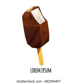 polygonal ice cream