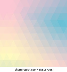 Polygonal illustration with triangles. Geometric background. Origami style.