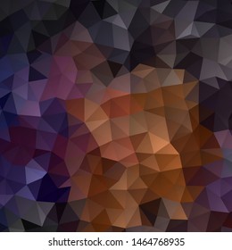 polygonal illustration, which consist of triangles. Triangular design for your business. Geometric background in Origami style with gradient.