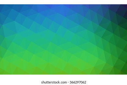 Polygonal illustration, which consist of triangles. Geometric background in Origami style with gradient. Triangular design for your business. Rainbow, spectrum image.