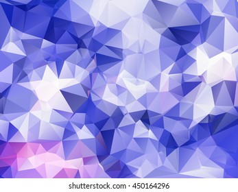 polygonal illustration, which consist of triangles. Geometric background in Origami style with gradient. Triangular design for your business. Rainbow, spectrum image.