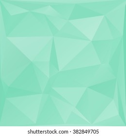 Polygonal light abstract background with blue triangles.