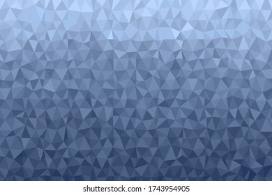 Fondo de mosaico azul claro poligonal. Resumen de la ilustración vectorial de polos bajos. Patrón triangular de estilo medio-tono. Diseño de negocio geométrico de plantilla con triángulo para afiche, banner, tarjeta, volante.