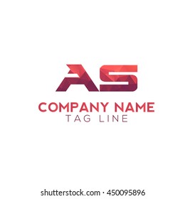 as polygonal logo