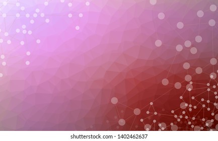 Polygonal or low poly abstract background Vector illustration.