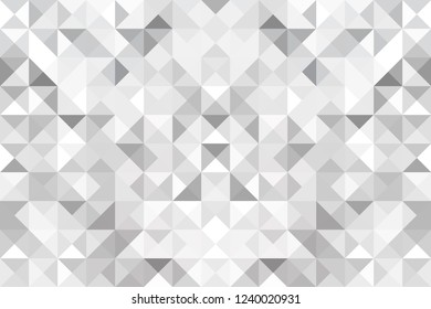 Polygonal Low Poly white gray Style for the Business Background Design Templates