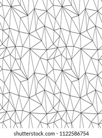 Polygonal mosaic abstract geometry background. Used for creative design templates