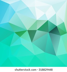 Polygonal mosaic abstract geometry background landscape. Used for creative design templates