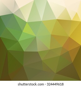 Polygonal mosaic abstract geometry background landscape. Used for creative design templates