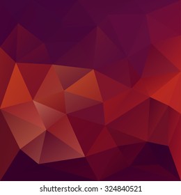 Polygonal mosaic abstract geometry background landscape. Used for creative design templates