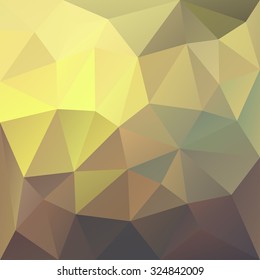 Polygonal mosaic abstract geometry background landscape. Used for creative design templates