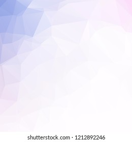 ฺBlue Polygonal Mosaic Background, Creative Design Templates