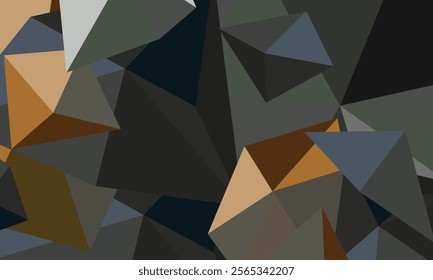 Polygonal mosaic background of different sizes and colors. Pattern can be used for background.
