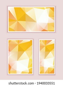 Polygonal Mosaic Background, Low Poly Style, Vector illustration, Business Design Templates