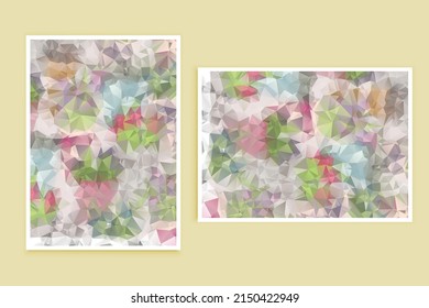 Polygonal Mosaic Background, Low Poly Style, Vector illustration, Business Design Templates