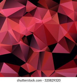 Polygonal mosaic background. Low poly style vector illustration