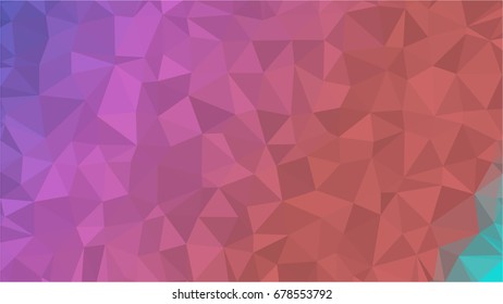Polygonal Mosaic Background, Low Poly Style, Vector illustration, Business Design Templates.