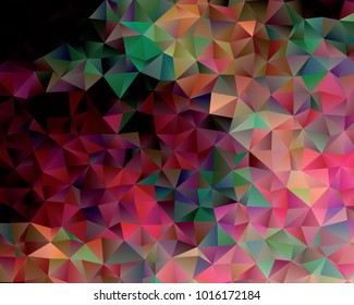 Polygonal mosaic background. Template design, list, front page, brochure layout, banner, idea, cover, print, flyer, book, blank, card, ad, sign, sheet. Vector clip art
