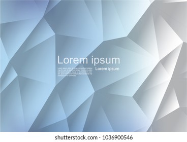  Polygonal Mosaic Background, Vector illustration, Business Design Templates.