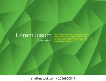  Polygonal Mosaic Background, Vector illustration, Business Design Templates.