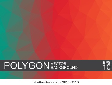 Polygonal Mosaic Background, Vector illustration, Creative Business Design Templates