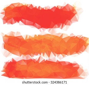 Polygonal Mosaic Background, Vector illustration, Creative Business Design Templates
