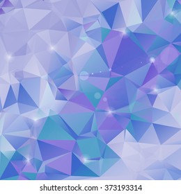 Polygonal Mosaic Background, Vector illustration